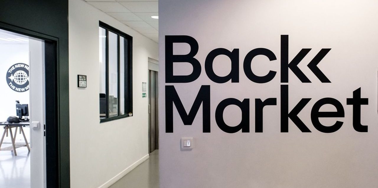 Visite locaux BackMarket avec Pompili, O, et Mahjoubi