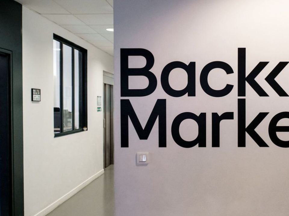 Visite locaux BackMarket avec Pompili, O, et Mahjoubi